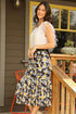 Daisy Tiered Midi Skirt
